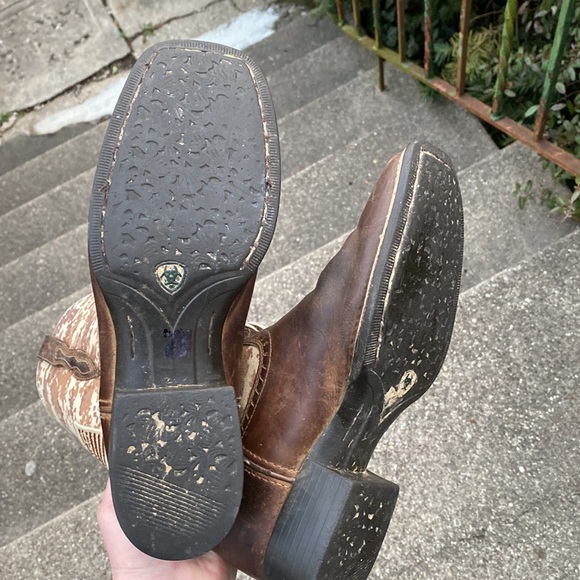 ARIAT Women’s Round Up Patriot Western Boot 8.5 - Picture 11 of 12